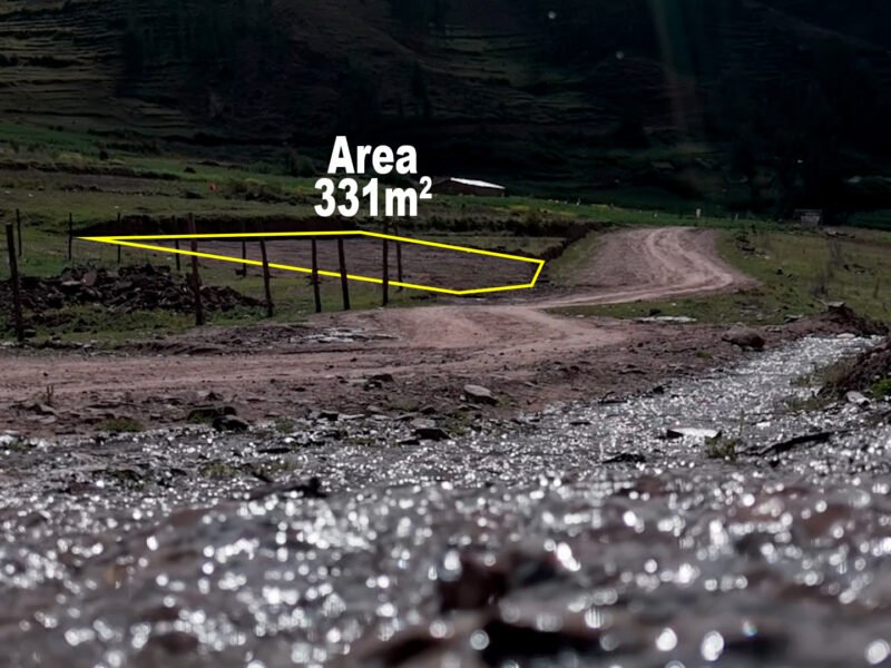 TERRENO DE 331 M2 EN CCORAO