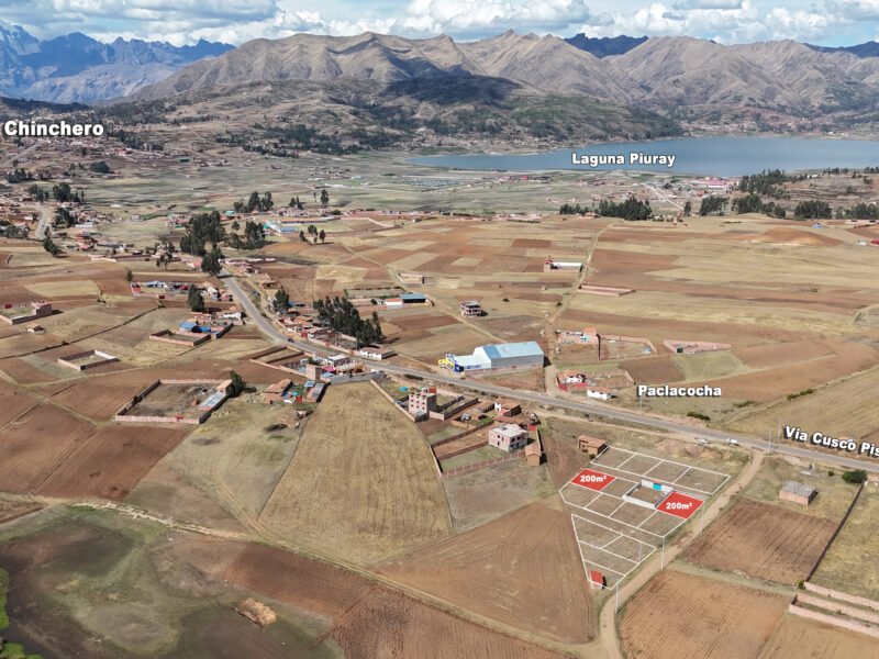 terreno en chinchero de 200 m2 en venta